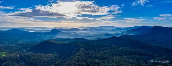 Sunrise at spectacular Mount Mitchell