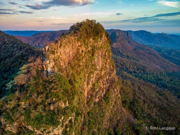 Sunrise at spectacular Mount Mitchell