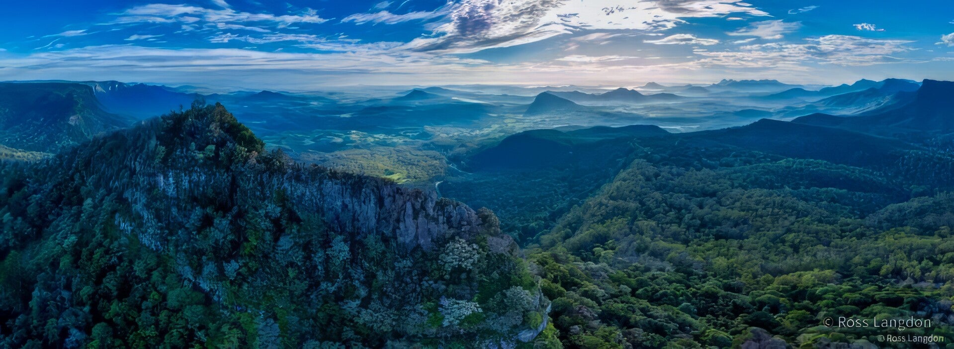 Sunrise at spectacular Mount Mitchell