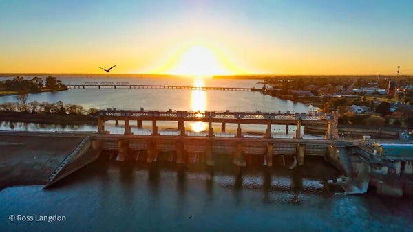 Yarrawonga Weir & Lake Mulwala