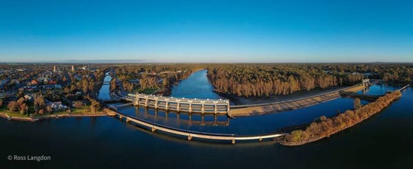 Yarrawonga Weir & Lake Mulwala