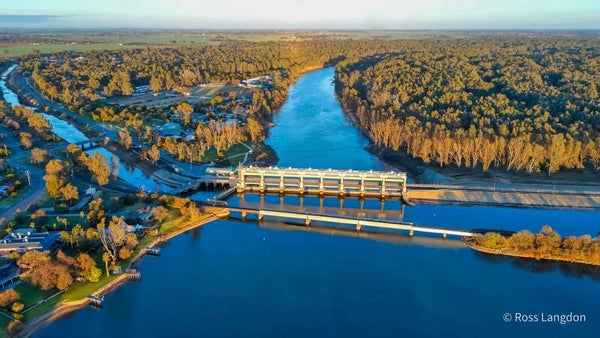 Yarrawonga Weir & Lake Mulwala