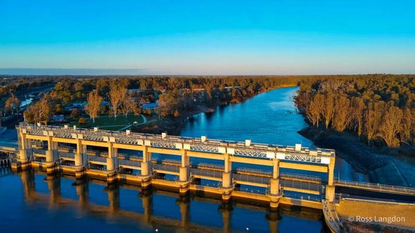 Yarrawonga Weir & Lake Mulwala
