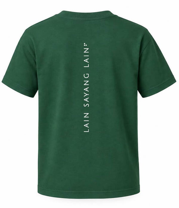 T-shirt groen  (kids) - Muka Lain Sayang Lain