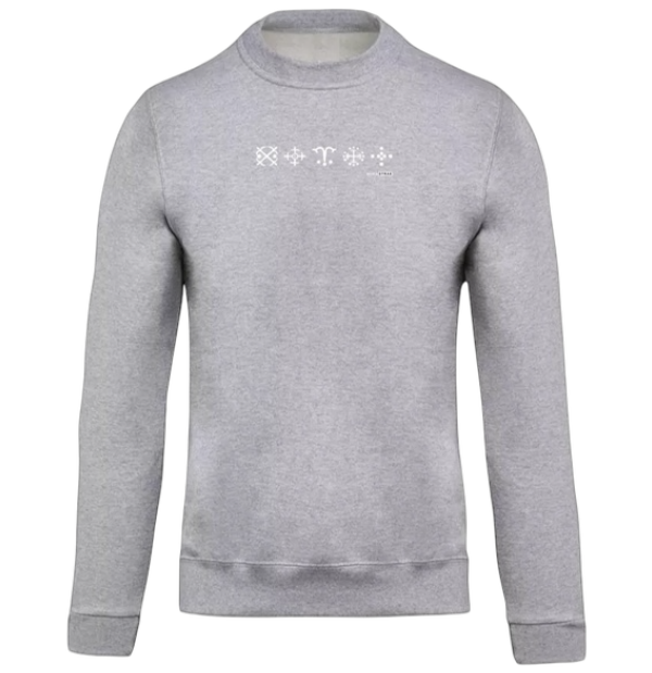 Sweater grijs (kids) - Muka Alifuru