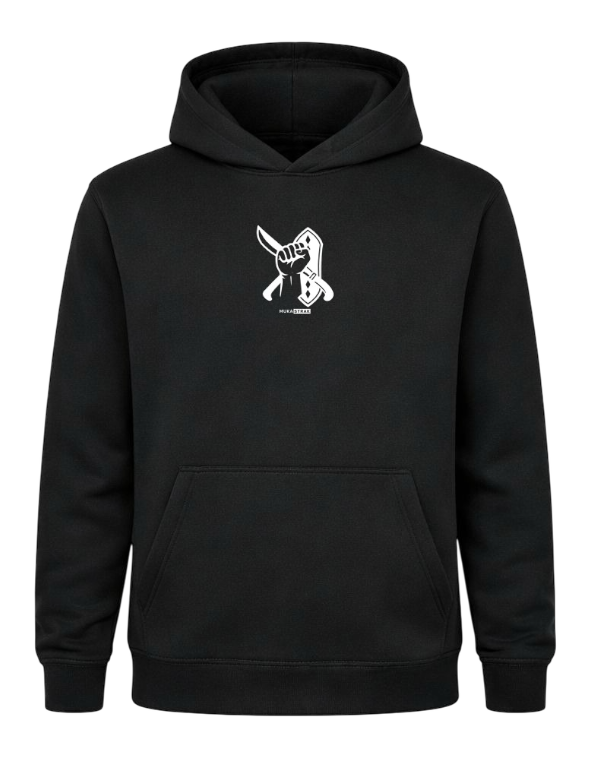 Hoodie zwart (kids) - Muka Madju