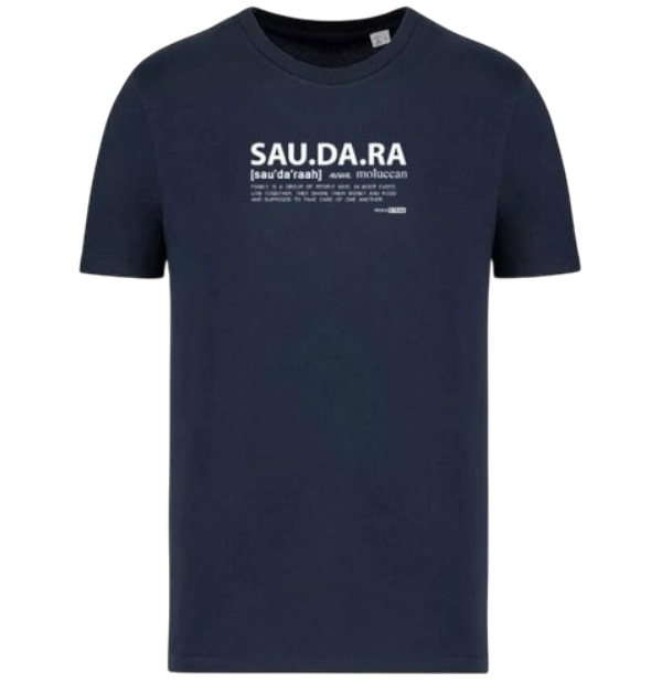 T-Shirt blauw (unisex) - Muka Saudara
