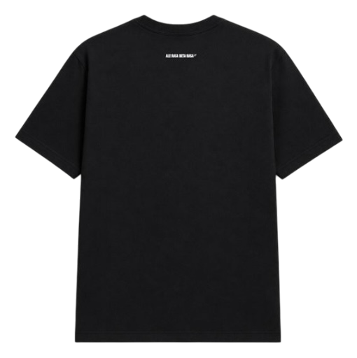 T-shirt zwart (unisex) - Muka Alé  Rasa Beta Rasa (Hebat)