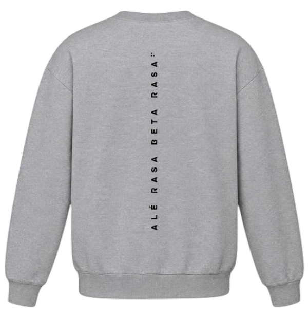Sweater grijs - Muka Ab Alé rasa beta rasa