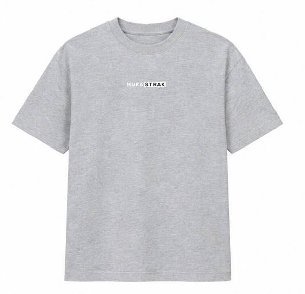 T-shirt grijs (unisex) - Muka Abu-Abu