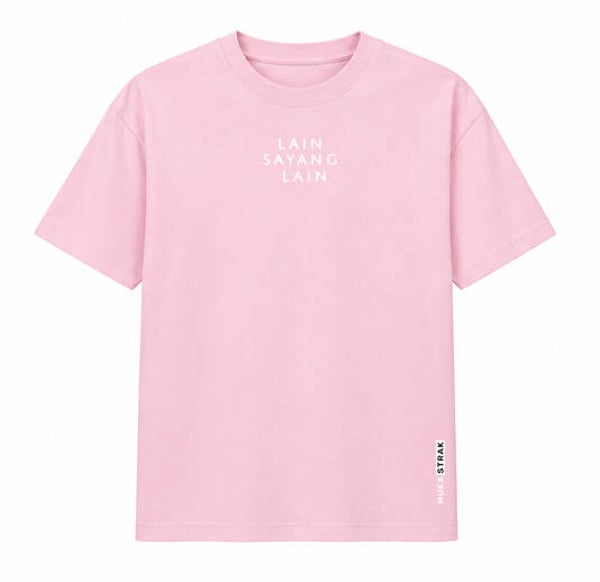 T-shirt roze (unisex) -  Muka Lain Sayang Lain Pink