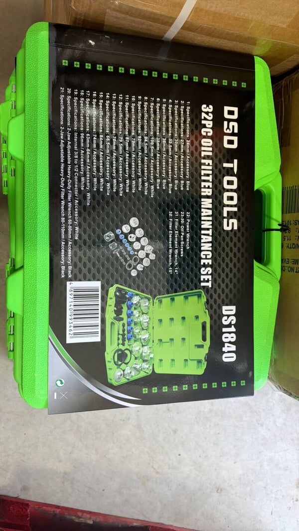Dsd 32pc oil caps set