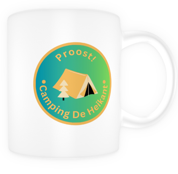 Heikant mok (wit en zwart wit)