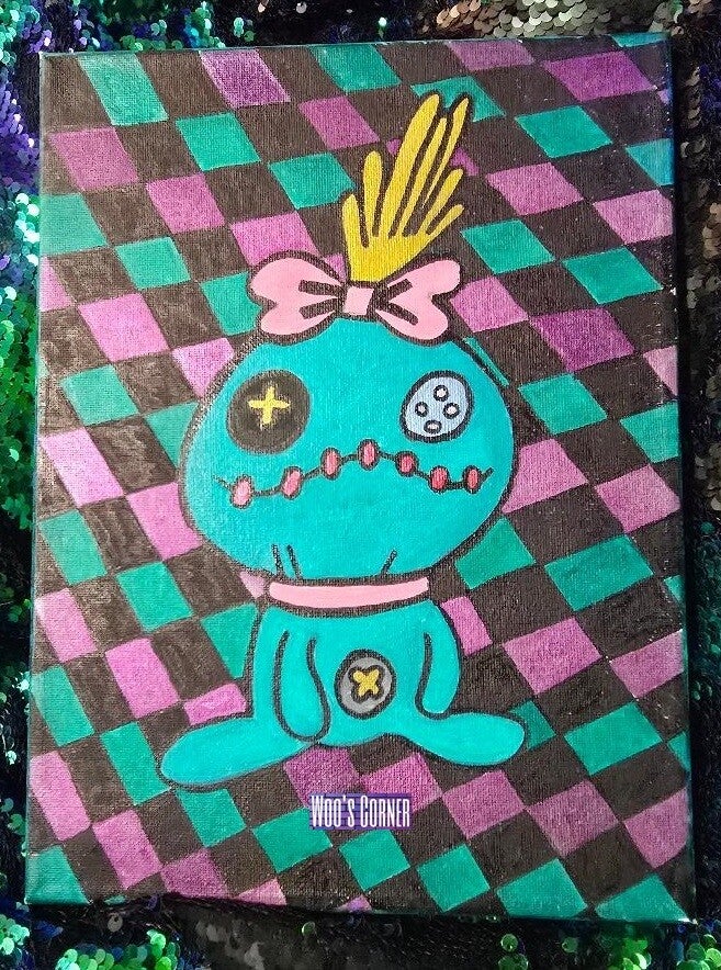 9x12 Scrump Stretched Canvas