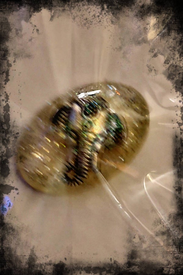 Medium Oval Dome Elephant Custom Made Resin Collector Pin