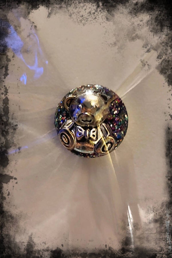 Small Bear Custom Made Resin Collector Pin