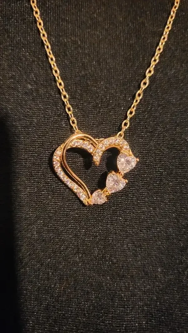 Collier Pendentif Cœur pour la Saint-Valentin