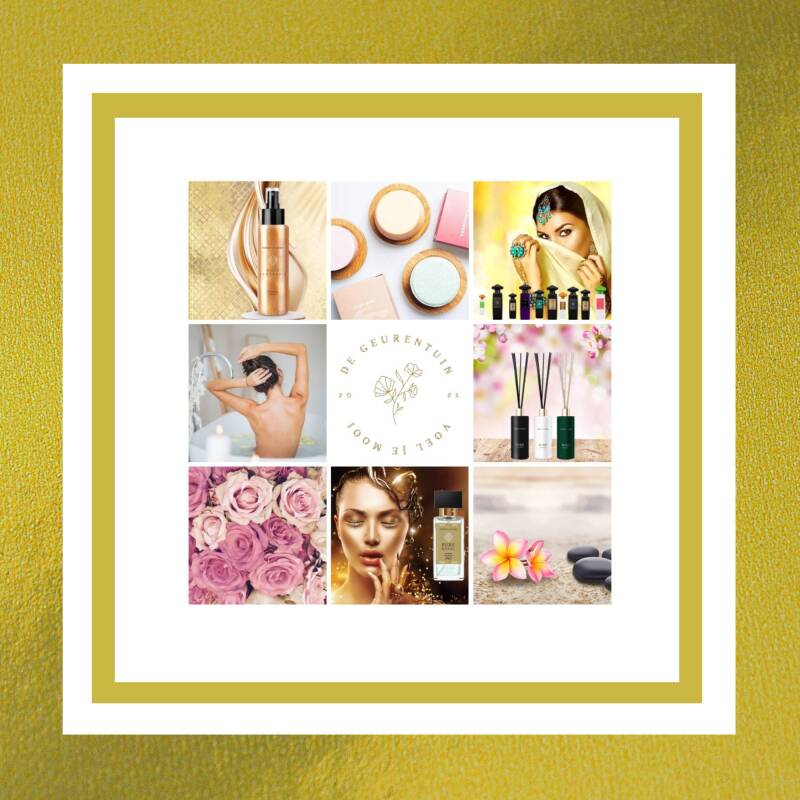 Een kort overzicht over de verschillende producten die De GeurenTuin aanbiedt.