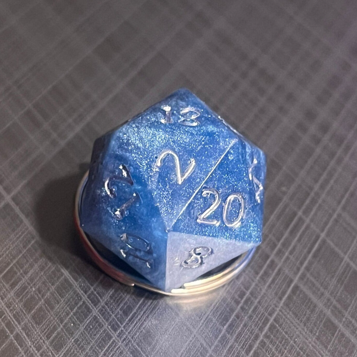 Blue Moon D20 Sleutelhanger