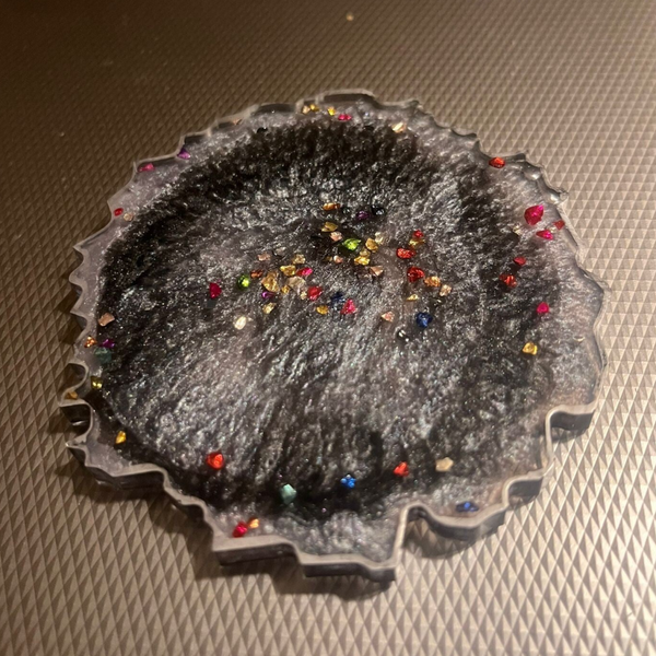 Galaxy Confetti Coaster