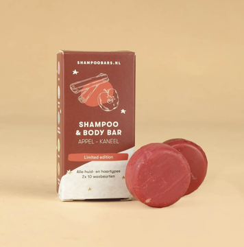 Body & Shampoo Mini Bars Appel-Kaneel