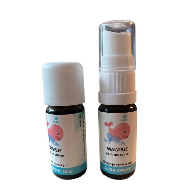 Walvisje Aura Spray/Olie ~ Maak me schoon