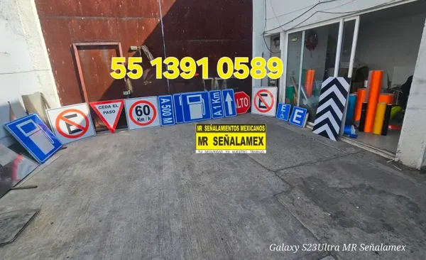 Señalización Vial (medidas y costos de acuerdo a proyecto)