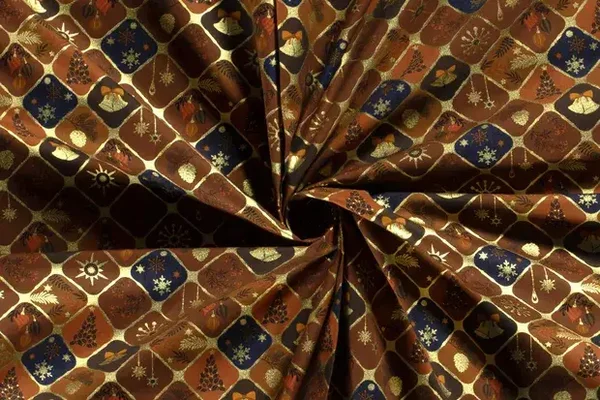 Vintage Christmas Scrunchie Bandana