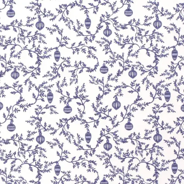 Winter Porcelain Scrunchie Bandana