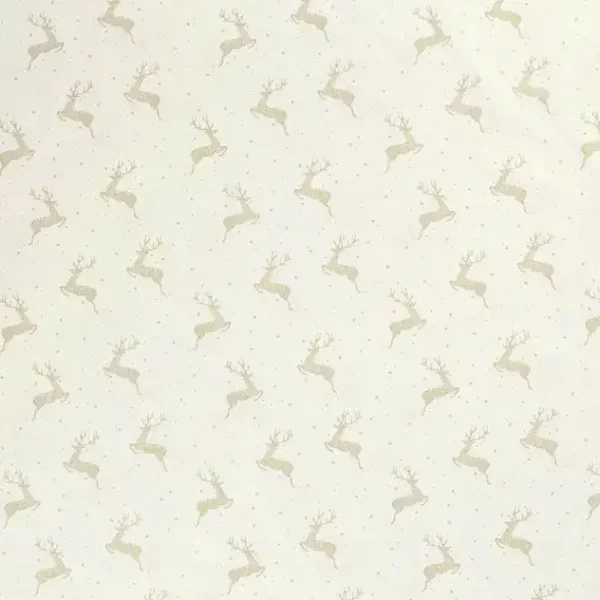 Golden Reindeer Scrunchie Bandana