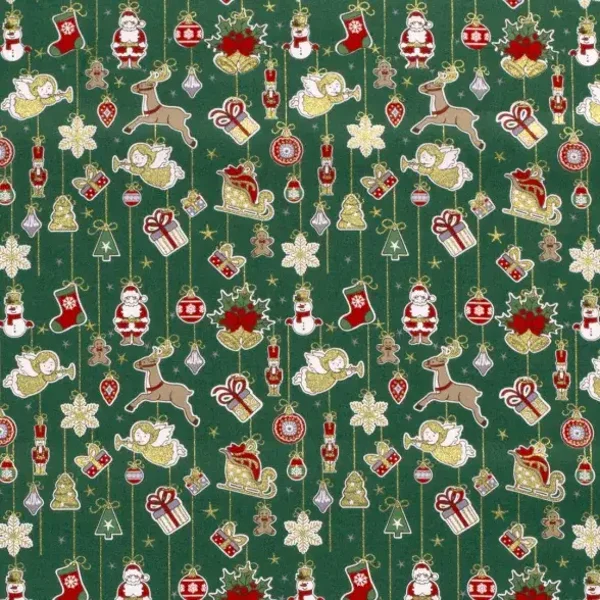 Christmas Treasures Scrunchie Bandana