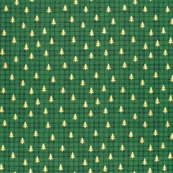 Golden Christmas Scrunchie Bandana