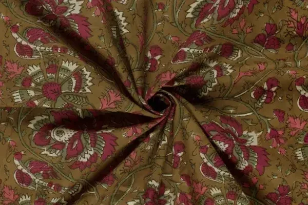 Olive Garden Batik Scrunchie Bandana