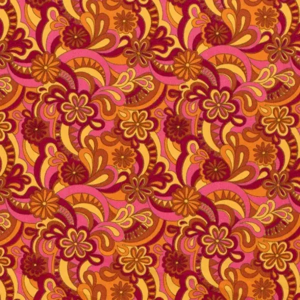 Groovy Bloom Scrunchie Bandana