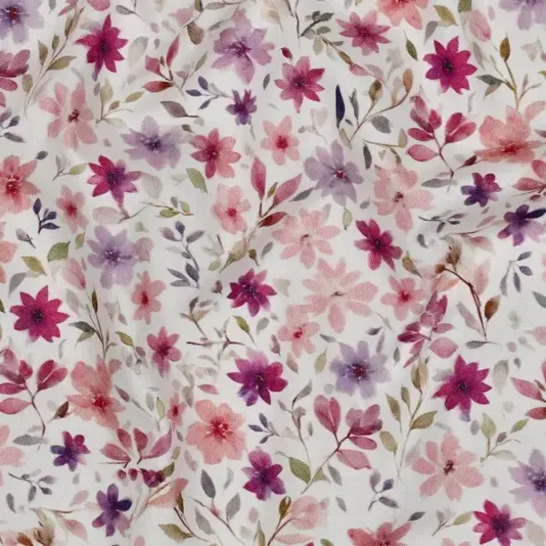 Bloementuin Scrunchie-bandana