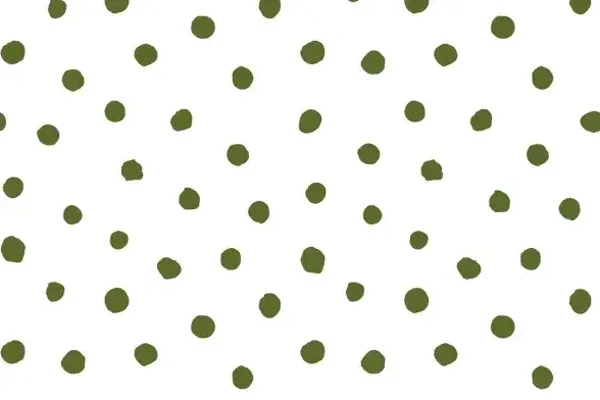 Olive Dots Scrunchie Bandana