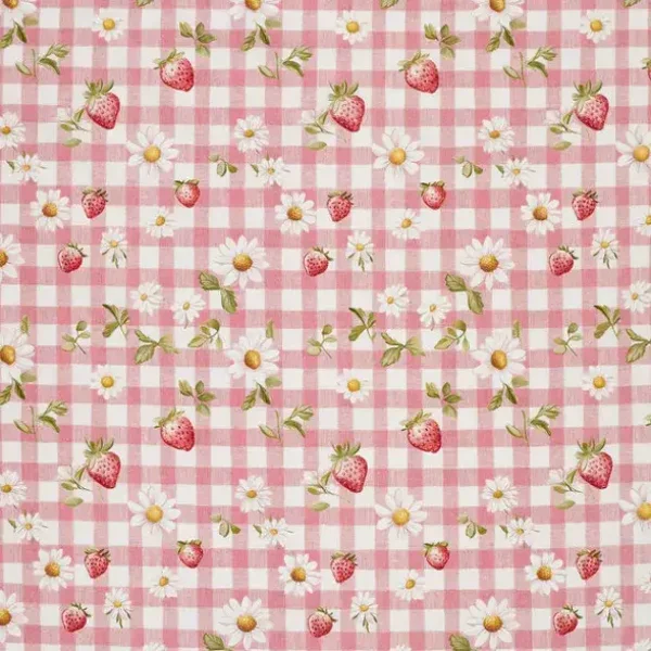 Strawberry Picnic Scrunchie Bandana