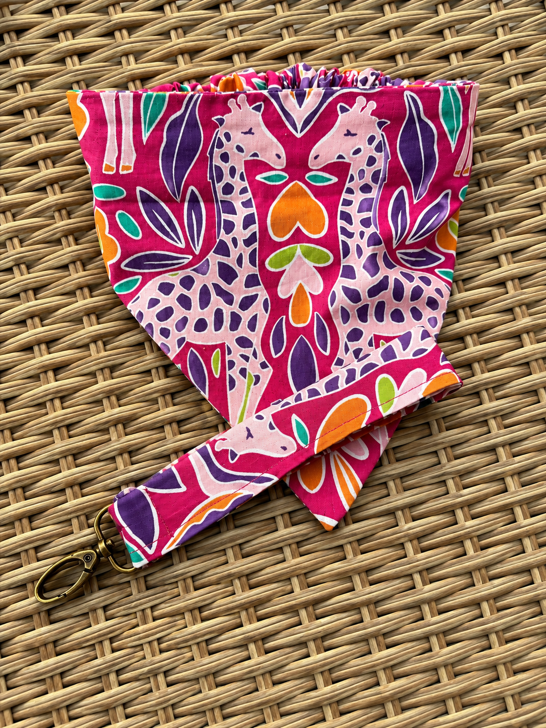 Giraffentuin Scrunchie Bandana