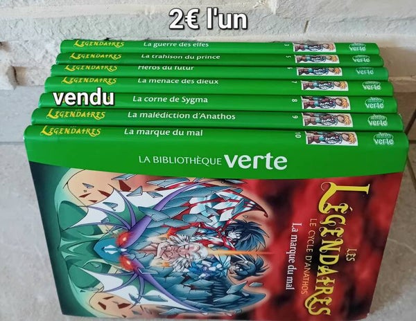 Bibliothèque verte : Les Légendaires