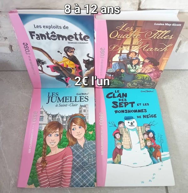 Bibliothèque Rose Divers