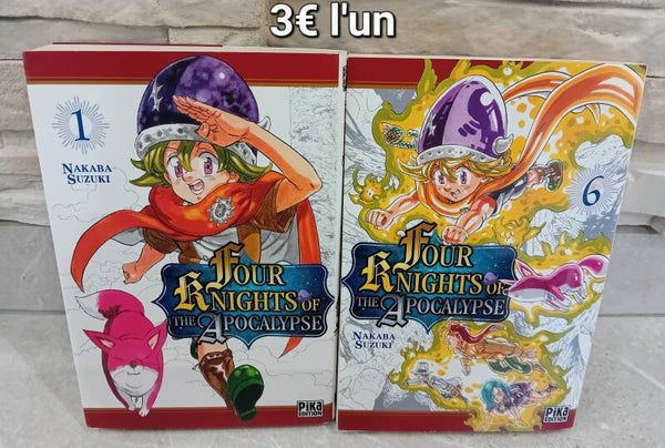 Mangas : Four Knights of the Apocalypse