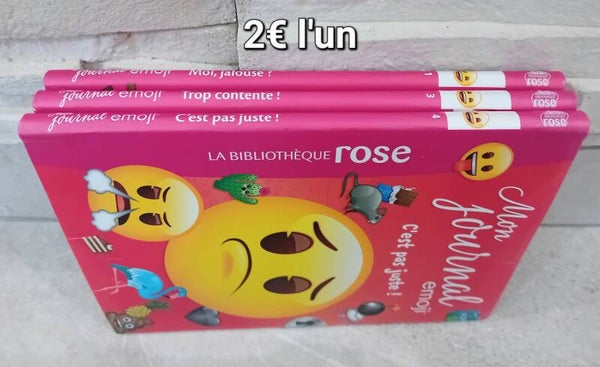 Bibliothèque rose : Mon journal Emoji