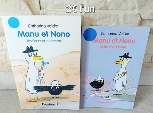 Ecole des loisirs 6 à 8 ans : Manu et Nono