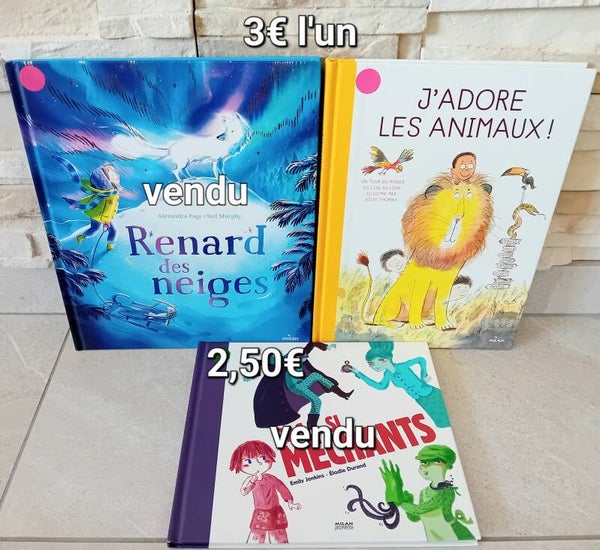 Livres 3 à 5 ans : Milan
