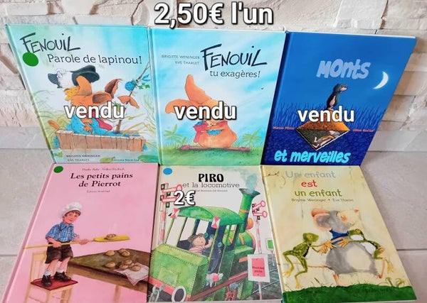 Livres 3 à 5 ans :  Nord-Sud