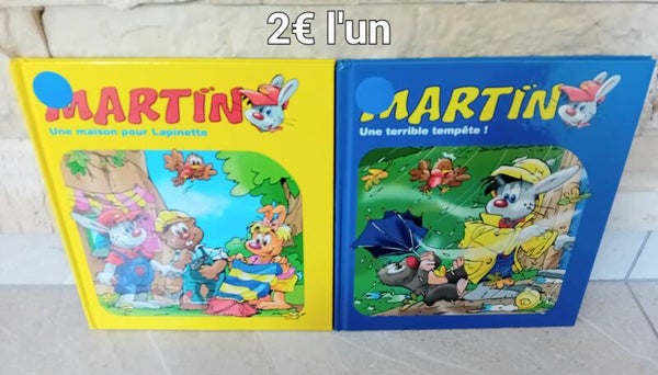 Livres 3 à 5 ans : Martin