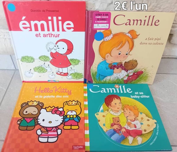 Livres bébé : Émilie et Camille