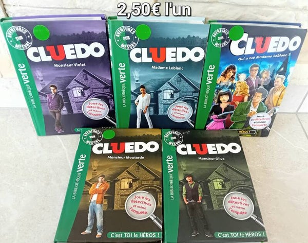 Bibliothèque verte : Cluedo