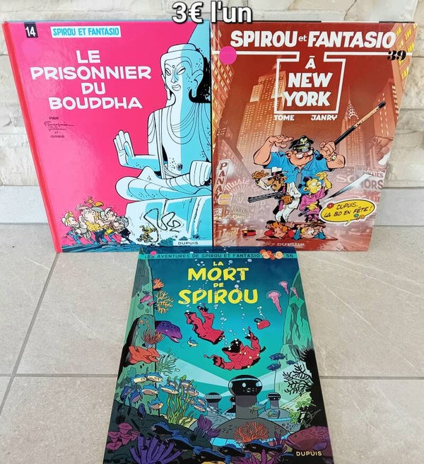 Bandes-dessinée : Spirou et Fantasio
