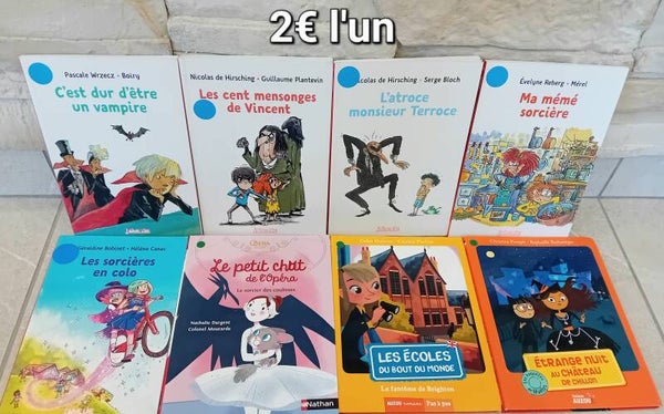 Livres Halloween : premiers romans